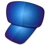 Saucer Premium Replacement Lenses for Oakley Crankshaft OO9239 Sunglasses High Defense - Midnight Blue Polarized