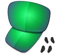 Saucer Premium Replacement Lenses for Oakley Drop Point OO9367 Sunglasses High Defense - Jade Green Polarized