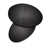 Saucer Premium Replacement Lenses for Oakley Eye Jacket 1.0 Sunglasses High Definition - Carbon Black Polarized