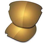 Saucer Premium Replacement Lenses for Oakley Frogskins Lite OO9374 Sunglasses High Defense - Bronze Gold Polarized