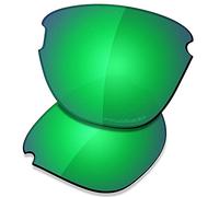 Saucer Premium Replacement Lenses for Oakley Frogskins Lite OO9374 Sunglasses High Definition - Jade Green Polarized