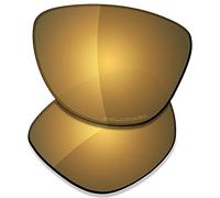 Saucer Premium Replacement Lenses for Oakley Frogskins OO9013 Sunglasses High Defense - Bronze Gold Polarized