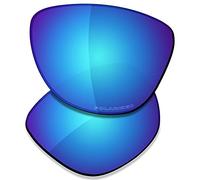 Saucer Premium Replacement Lenses for Oakley Frogskins OO9013 Sunglasses High Definition - Glacier Blue Polarized
