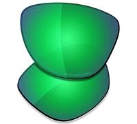 Saucer Premium Replacement Lenses for Oakley Frogskins OO9013 Sunglasses High Definition - Jade Green Polarized