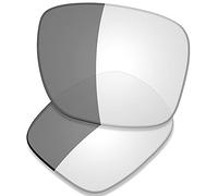 Saucer Premium Replacement Lenses for Oakley Holbrook Mix OO9384 | Holbrook Mix Low Bridge Fit OO9385 Sunglasses
