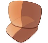 Saucer Premium Replacement Lenses for Oakley Holbrook OO9102 Sunglasses High Definition - Orange Photochromic