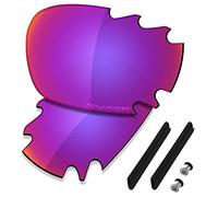 Saucer Premium Replacement Lenses for Oakley Jawbone Vented Racing Jacket Sunglasses High Defense - Midnight Sun Polarized