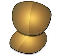 Saucer Premium Replacement Lenses for Oakley Latch OO9265 Sunglasses High Defense - Bronze Gold Polarized