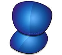 Saucer Premium Replacement Lenses for Oakley Latch OO9265 Sunglasses High Defense - Midnight Blue Polarized