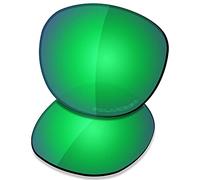 Saucer Premium Replacement Lenses for Oakley Latch OO9265 Sunglasses High Definition - Jade Green Polarized