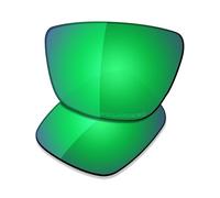 Saucer Premium Replacement Lenses for Oakley Leffingwell OO9100 Sunglasses High Definition - Jade Green Polarized