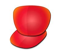 Saucer Premium Replacement Lenses for Oakley Manorburn OO9479 Sunglasses High Defense - Fire Red Polarized