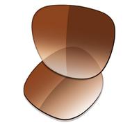 Saucer Premium Replacement Lenses for Oakley Ojector OO9018 Sunglasses High Defense - Brown Gradient Tint Non Polarized