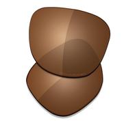 Saucer Premium Replacement Lenses for Oakley Rev Up OO9432 Sunglasses High Defense - Amber Brown Polarized