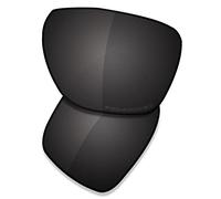 Saucer Premium Replacement Lenses for Oakley Sylas OO9448 Sunglasses High Definition - Carbon Black Polarized