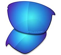 Saucer Premium Replacement Lenses for Oakley Unstoppable OO9191 Sunglasses High Definition - Glacier Blue Polarized