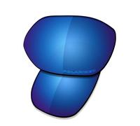 Saucer Premium Replacement Lenses for Oakley Wire Tap 2.0 OO4145 Sunglasses High Defense - Midnight Blue Polarized