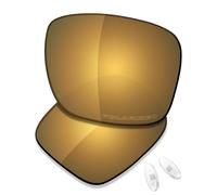 Saucer Premium Replacement Lenses & Nosepads for Oakley Holbrook Ti OO6048 Sunglasses