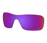 Saucer Premium Replacement Lenses & Nosepads for Oakley Turbine Rotor OO9307 Sunglasses High Defense - Midnight Sun Polarized