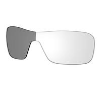 Saucer Premium Replacement Lenses & Nosepads for Oakley Turbine Rotor OO9307 Sunglasses High Defense - Photochromic Activated Non Polarized