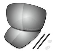 Saucer Premium Replacement Lenses & Rubber Kits for Oakley Gauge 8 L OO4124 62mm Sunglasses