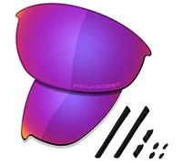Saucer Premium Replacement Lenses & Rubber Kits for Oakley Half Jacket Sunglasses High Defense - Midnight Sun Polarized