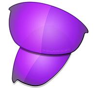 Saucer Premium Replacement Lenses & Rubber Kits for Oakley Half Jacket Sunglasses High Defense - Violet Purple Polarized