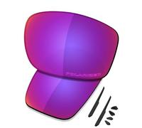 Saucer Premium Replacement Lenses & Rubber Kits for Oakley Valve New 2014 OO9236 Sunglasses High Defense - Midnight Sun Polarized