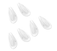 Saucer Replacement Nose Piece Pads for Oakley Conductor 6 OO4106 | Conductor 8 OO4107 Sunglasses - 3 Pairs