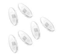 Saucer Replacement Nose Piece Pads for Oakley Ejector OO4142 Sunglasses - 3 Pairs