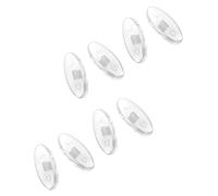 Saucer Replacement Nose Piece Pads for Oakley Holbrook TI OO6048 Sunglasses - 4 Pairs