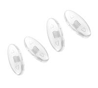 Saucer Replacement Nose Piece Pads for Oakley Holbrook TI OO6048 Sunglasses - Standard + Asian Fit
