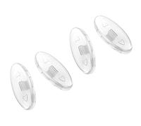 Saucer Replacement Nose Piece Pads for Oakley Metal Plate OX5038 | Carbon Plate OX5079 Eyeglasses - 2 Pairs