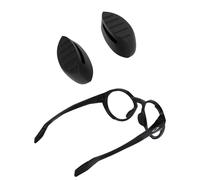 Saucer Replacement Nose Pieces Pads for Oakley Clifden OO9440 Sunglasses - Asian Fit Black
