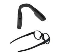 Saucer Replacement Nose Pieces Pads for Oakley Enigma Mass OX8191 Eyeglasses - Standard Black