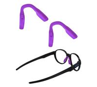 Saucer Replacement Nose Pieces Pads for Oakley Futurity OX8052 Eyeglasses - 2 Pairs Standard Purple
