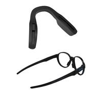 Saucer Replacement Nose Pieces Pads for Oakley Hex Jector OX8032 Eyeglasses - Asian Fit Black