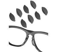 Saucer Replacement Nose Pieces Pads for Oakley HSTN OO9242 | OO9242A Sunglasses - 2 Pairs Standard Grey + Asian Fit Grey