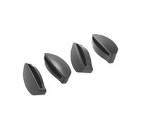 Saucer Replacement Nose Pieces Pads for Oakley HSTN OO9242 | OO9242A Sunglasses - Standard Grey + Asian Fit Grey
