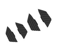 Saucer Replacement Nose Pieces Pads for Oakley Mercenary OO9424 Sunglass - Black