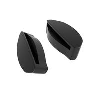 Saucer Replacement Nose Pieces Pads for Oakley Spindrift OO9474 | Spindrift RX OX8176 Sunglasses - Asian Fit Black
