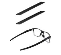 Saucer Replacement Rubber Earsocks Temple Sleeve for Oakley Activate OX8173 | Activate Asian Fit OX8169F Glass - Black