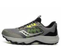 Saucony Aura Tr Men's Trail Running Shoes Men's | Running Trainers | Cinder / Citron | UK Size 9