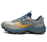 Saucony Aura Trail GTX GORE-TEX Womens Running Shoes - Blue - Size UK 8