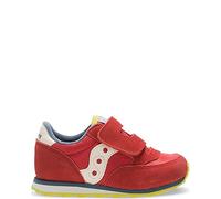 Saucony Baby Jazz Hook & Loop Sneaker, Red/Blue/Lime, 8.5 UK Child
