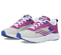 Saucony Boys' Axon Kdz Trainers, Grey magenta, 11 Big Kid