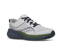 Saucony Boys Boy's Juniors Knivara 14 Lace to toe trainers in Grey blue - Size UK 1