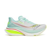 Saucony - Road running shoes - Endorphin Azura White/Splash for Women - Size 37.5 - Blue Blue 37.5