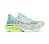 Saucony - Road running shoes - Endorphin Azura White/Splash for Women - Size 38.5 - Blue Blue 38.5