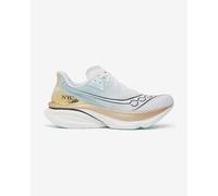 Saucony Endorphin Azura Neutral running shoe Men - white, gold, Size 7,5